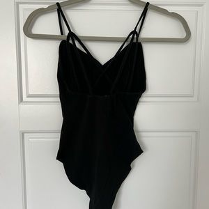 Forever21 women’s black bodysuit